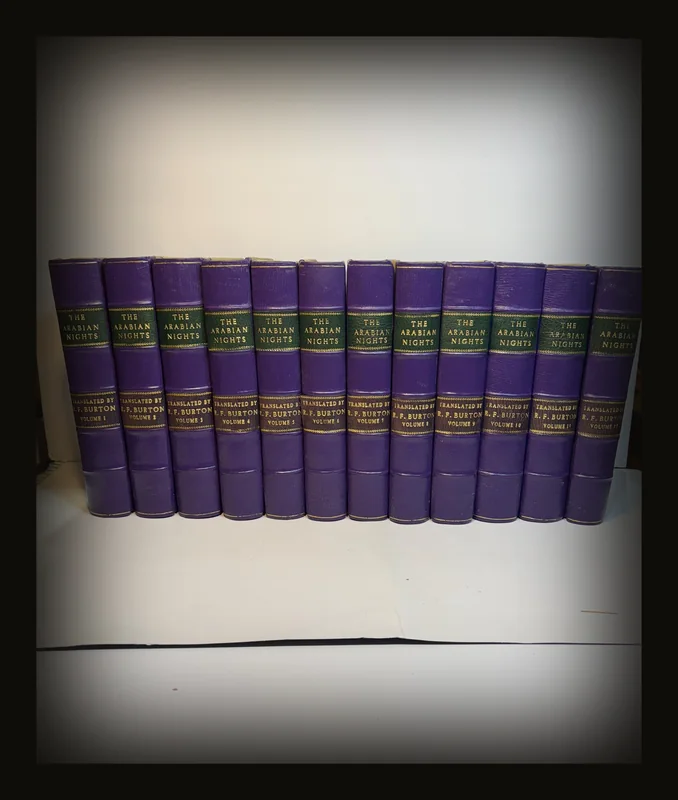 The Book of The Thousand Nights and a Night. Translated from Arabic, Illustrated by a Series of Seventy-One Original Illustrations. In Twelve Volumes. Library Edition.