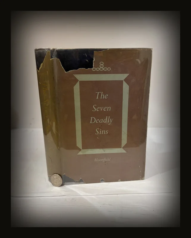The Seven Deadly Sins, An Introduction to the History of a Religious Concept, with Special Reference to Medieval English Literature.