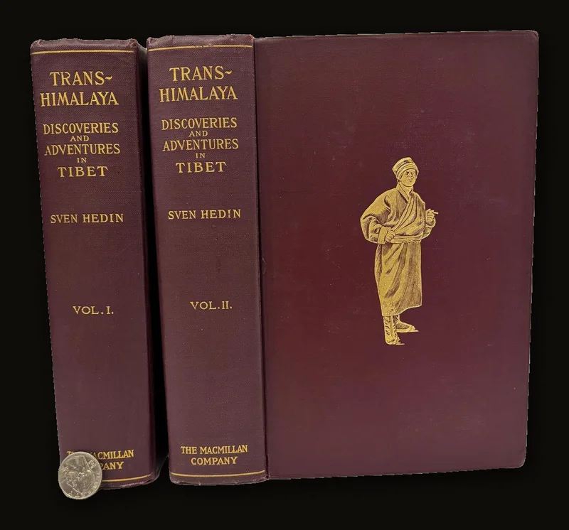 Trans-Himalaya Discoveries and Adventures in Tibet, With 388 Illustrations from Photographs, water-colour Sketches, and Drawings by The Author and 10 Maps, In Two Volumes.