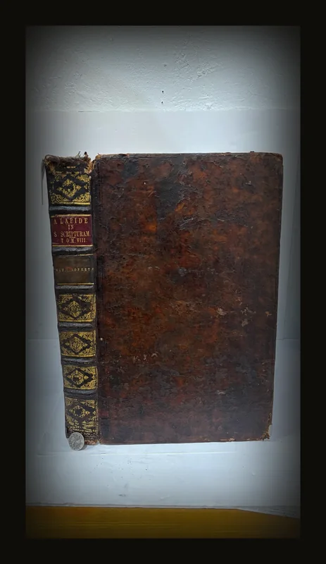 R. P. Cornelii Cornelii A Lapide E Societate Jesu, Sacræ Scripturæ olim Lovanii, Postea Romæ Professoris, Commentaria In Duodecim Prophetas Minores. Editio novissima anterioribus auctior, & correctior, ac indicibus necessariis illustrata. Translated: Father Cornelius Cornelii A Lapide Of the Society of Jesus, Formerly Professor of Sacred Scripture at Louvain, Later at Rome, Commentary On the Twelve Minor Prophets. Newest edition, enlarged beyond the previous ones, and corrected, illustrated with the necessary indexes. Latin Language.