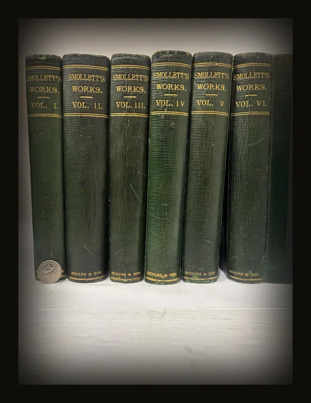 The Works of Tobias Smollett, M.D. With Memoirs of His Life;,To Which is Prefixed A View of the Commencement and Progress of Romance, by John Moore, M.D. A New Edition In Eight Volumes [6 Vols. Only I-VI].