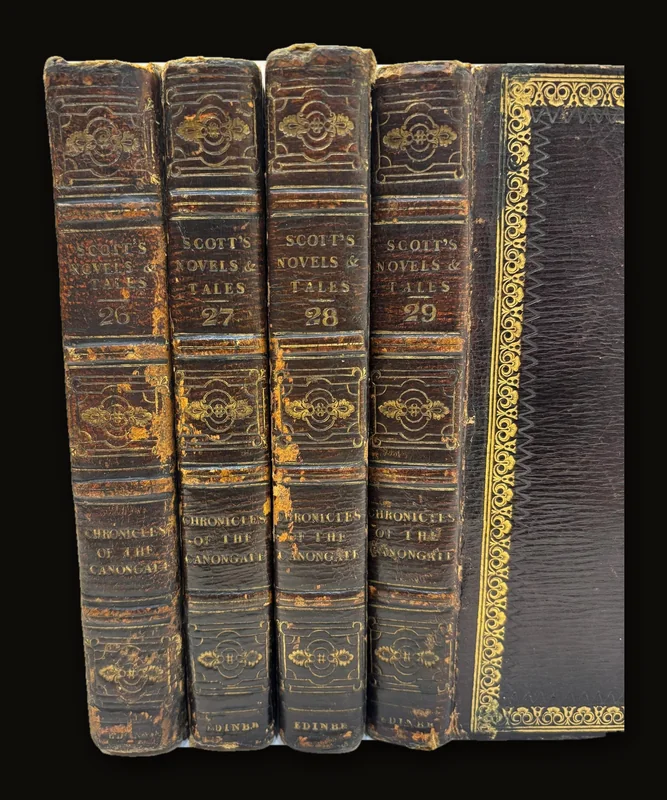 Chronicles of The Canongate. Second Series, In Three Volumes + Vol.II. of First Series.
