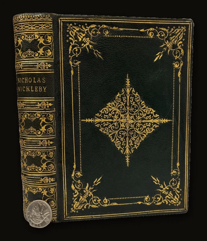 The Life and Adventures of Nicholas Nickleby. With Eight Illustrations..