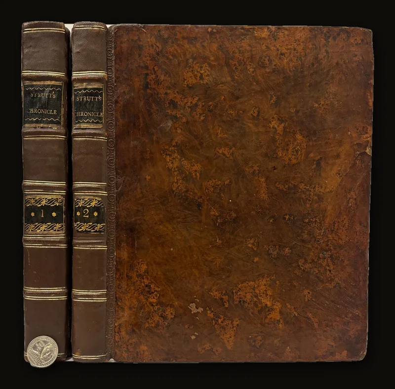 The Chronicle of England; or, A Compleat History, Civil, Military and Ecclesiastical, of The Ancient Britons and Saxons, From The Landing of Julius Caesar in Britain, to the Norman Conquest. With a Compleat View of The Manners, Customs, Habits, &c. of Those People. In Two Volumes..