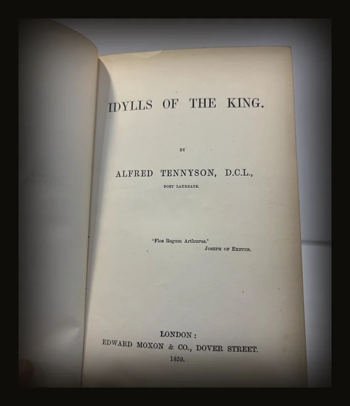 Idylls of The King [Nutt Signed Binding] First Edition.
