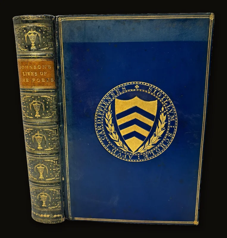 The "Chandos Library", Lives of The Most Eminent English Poets: With Critical Observations on Their Works. To Which are Added The "Preface to Shakespeare" and The Review of "The Origin of Evil". With a Sketch of The Author's Life by Sir Walter Scott. New Edition, With a Complete Index. [Prize Binding].