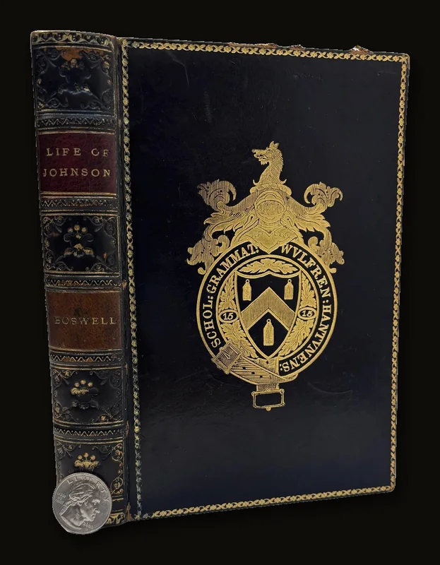 Boswell's Life of Johnson, The Globe Edition [Prize Binding].