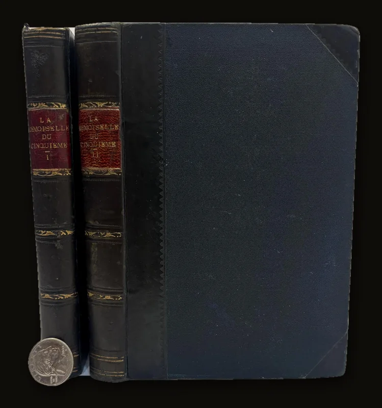 La Demoiselle Du Cinquieme Translated: The Young Lady of The Fifth (2 volumes).