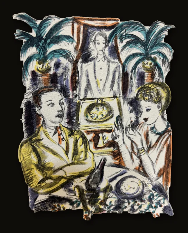 Climats  Lithographies en Couleurs de Touchagues.  TRANSLATION: Color Lithographs by Touchagues.