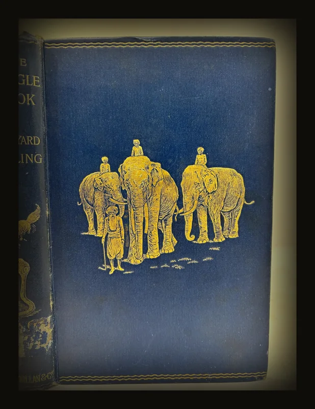 The Jungle Book. With Illustrations by J.L. Kipling, W.H. Drake, and P. Frenzeny. First Edition..