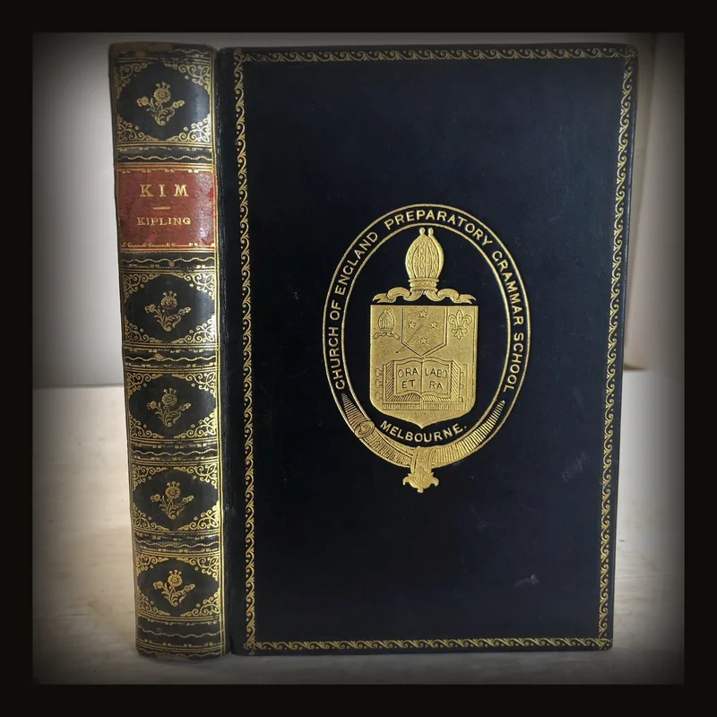 Kim, Prize Binding, The Dominions Edition, Illustrated.