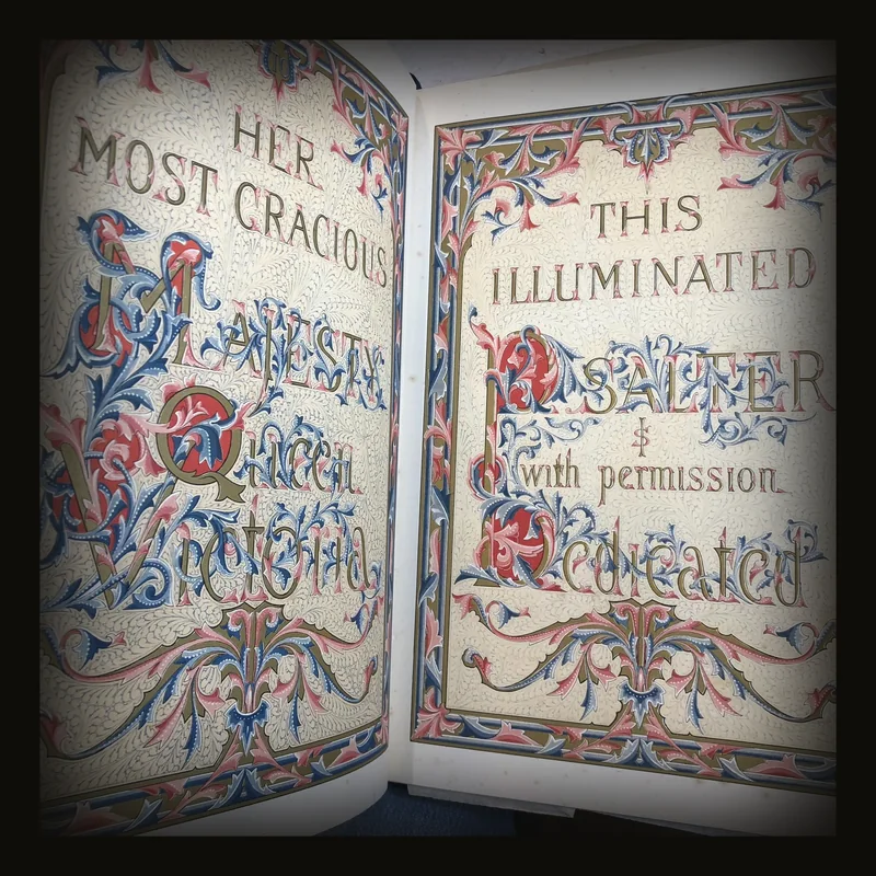 The Psalms of David, Illuminated by Owen Jones. Better known as the Victoria Psalter..