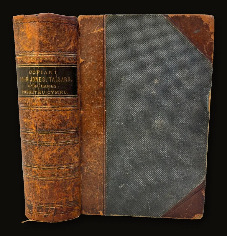 Cofiant Y Parchedig John Jones, Talsarn, Mewn Cyusylliad A Hanes Duwinyddiaeth A Phregethu Cymru. Gan Owen Thomas. (Translated) Biography Of the Reverend John Jones, Talsarn,  Including an outline of The history of theology and preaching In Wales. By Owen Thomas..