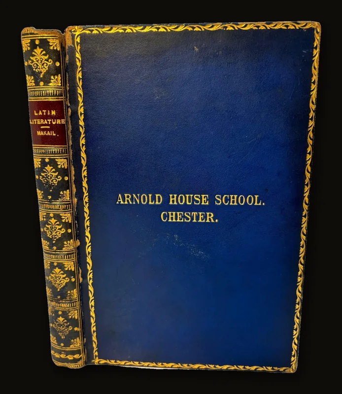 Latin Literature. Second Edition, Revised. Prize Binding. Signed Binding of Relfe Brothers.