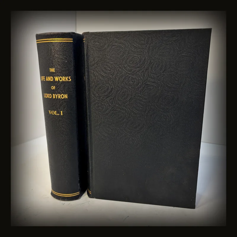 The Drawing-Room Edition of The Poetical Works of Lord Byron: With Illustrative Notes, and a Memoir of The Life of The Author. (2 Volumes) 72 engraved plates..