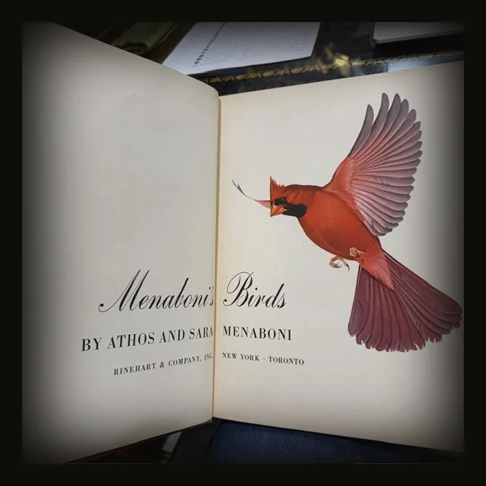 Menaboni's Birds [Autographed by Authors],.