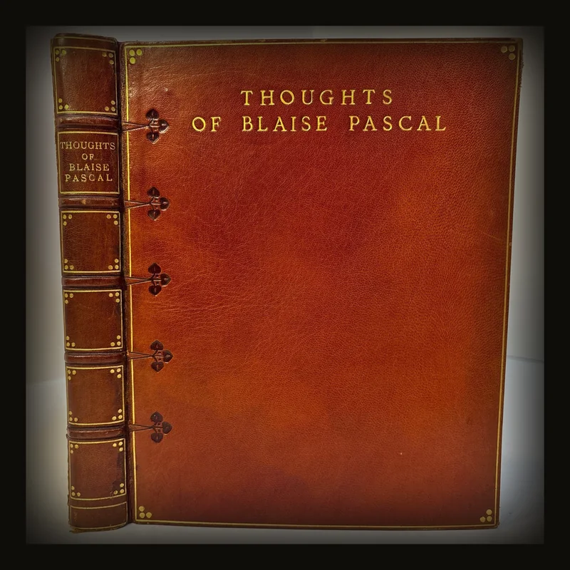 Thoughts on Religion and Philosophy by Blaise Pascal. Translated From the French by Isaac Taylor.