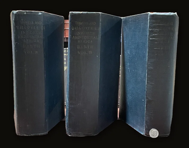 Travels and Discoveries in North and Central Africa being a Journal of an Expedition undertaken under the auspices of H.B.M.'S Government.